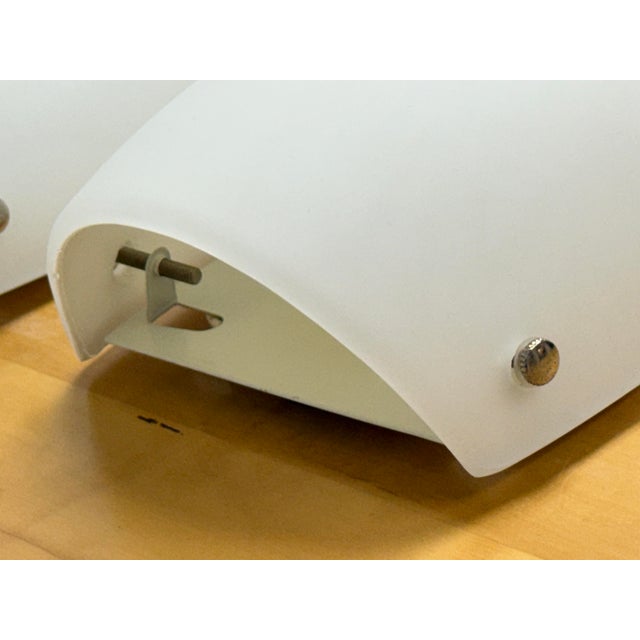 1990s Santir Opaline Glass Wall Sconces, Pair For Sale - Image 9 of 12