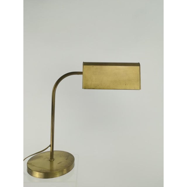 The light beam of this vintage lamp can be adjusted as desired. Two pieces available. Diameter of the base: 20 cm Length...