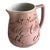 Vinatge Pink & Brown Hot Chocolate Pitcher For Sale