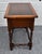1920s Antique Walnut Table William and Mary Style Accent Side 3 Drawers For Sale - Image 5 of 16