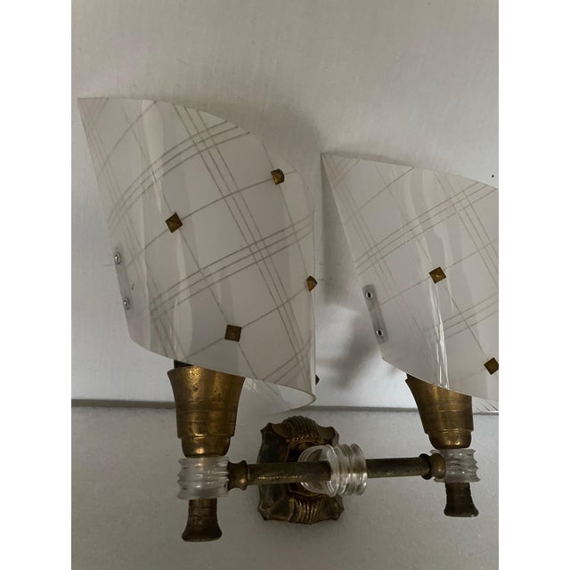 Vintage Wall Lights by Pierre Guariche, 1960s, Set of 2 For Sale - Image 4 of 13