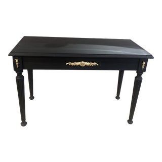 Vintage Empire-Style Storage Bench For Sale