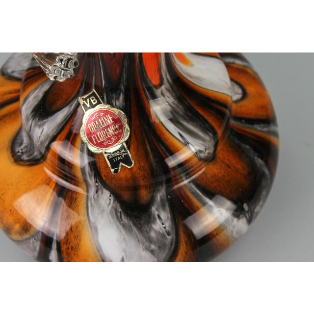 Italian Opaline Florence Glass Vase by Vetreria Barbieri, 1970s For Sale - Image 9 of 14