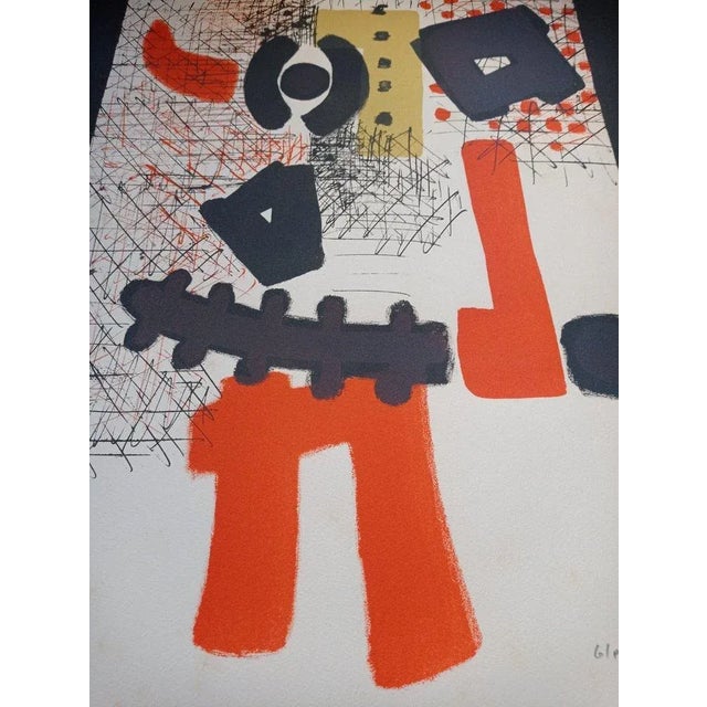 Thomas Gleb - The Warrior Beautiful abstract and decorative composition, signed and numbered in pencil, 1 of 70 proofs. 68...