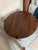 1990s 1990s Mission Style Oak Round Side Table For Sale - Image 5 of 6
