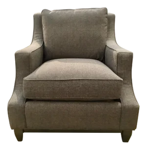 Hickory White Modern Gray Club Chair 133lw01r