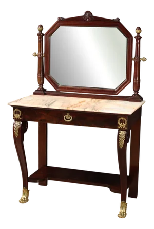 Vintage Empire Style Dressing Table, 1920