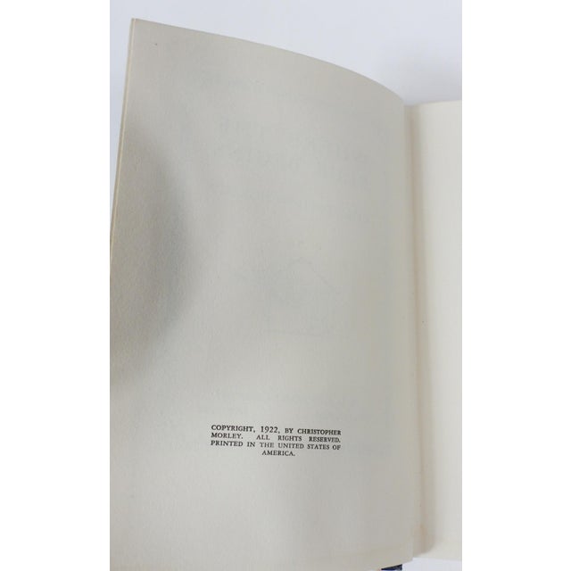Where the Blue Begins by Christopher Morley. Published by J. B. Lippencott Company, Philadelphia, 1922. Hardcover with...