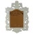 White Hollywood Regency Rococo Style White Serge Roche Style Arched Wall Mirror, 1960s For Sale - Image 8 of 8
