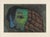 Mid 20th Century Kartick Chandra Pyne Surrealism Watercolor Painting For Sale