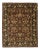 Traditional Vintage Indian Rug With Baroque Damask Style - 07'09 X 09'09 For Sale