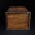 Vintage Huali Wood Miniature Cabinet With Drawers and Carved Doors For Sale - Image 9 of 10