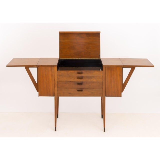 Arne Vodder Attributed Teak Sideboard For Sale In New York - Image 6 of 13