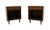 Wood Mid Century Modern Johnson Furniture Walnut Nightstands - a Pair For Sale - Image 7 of 9