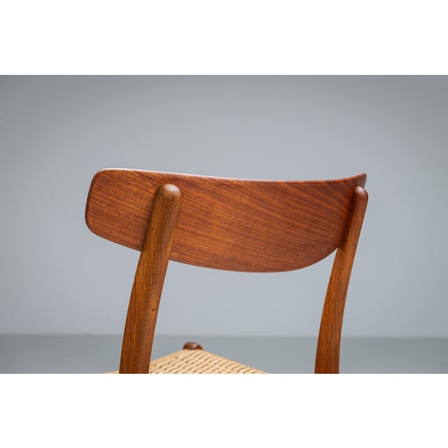 CH23 Dining Chairs by Hans J. Wegner for Carl Hansen & Søn, 1960s, Set of 4 For Sale - Image 13 of 17