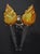 Victorian Gothic Twin Torchère Wall Light with Opaline Flame Shades, 1850s For Sale - Image 13 of 18