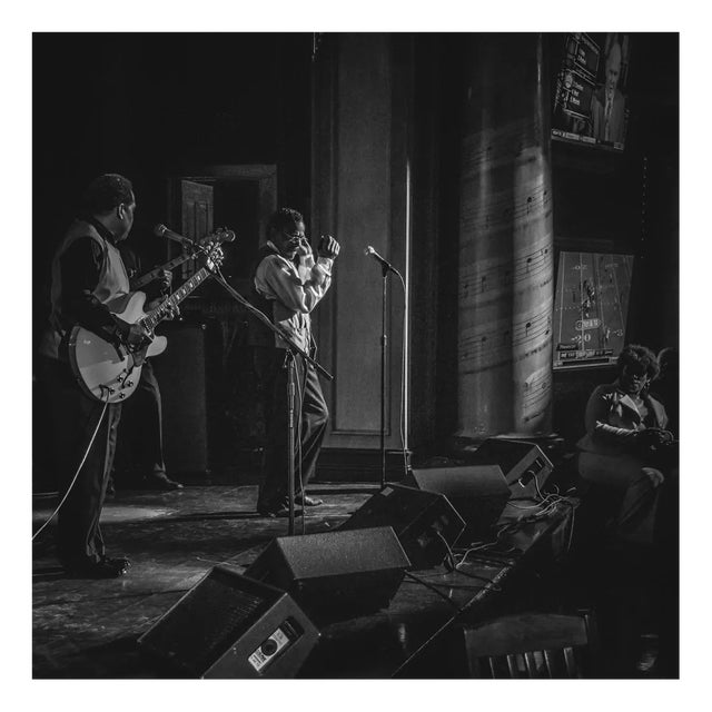 Morgan Silk, Bottleneck Blues, Vicksburg, Mississippi, 2014, Black & White Photograph For Sale