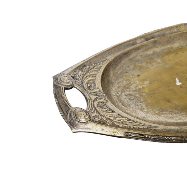 Austro-Hungarian Empire Art Nouveau Fruit Plate, 1900s For Sale - Image 3 of 12