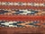 Antique Turkmen Yomut Soumak Kilim, Handwoven Wool, Geometric Pattern, Rust & Blue, 5x10 For Sale - Image 10 of 13
