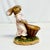 1990s Vintage Boho Chic Whimsical Girl Bunny Figural With Jelly Bean Basket - Easter. For Sale - Image 4 of 10