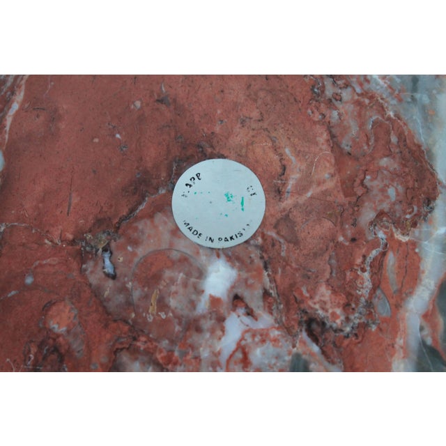 Gemstone Vintage Pair of Natural Onyx Ashtrays For Sale - Image 7 of 7