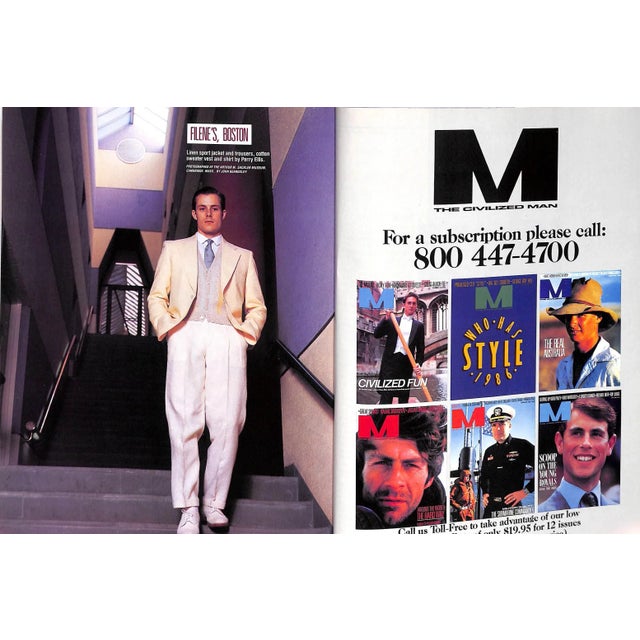 Traditional M The Civilized Man April 1986 For Sale - Image 3 of 9
