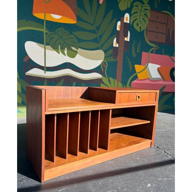 Mid-Century Modern Danish Modern Modular Entertainment Console For Sale - Image 3 of 13