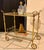 Neoclassical Tea Trolley in Brass with Angel Figurines, 1950s For Sale - Image 15 of 15