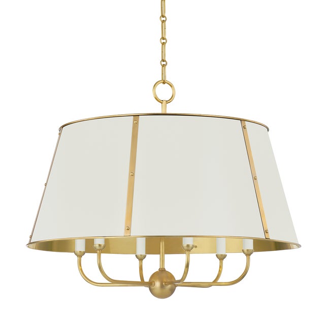 Designed by Mark D. Sikes for Hudson Valley Lighting Width/Diameter: 28.50" Height: 23.00" Backplate/Canopy/Base: 4.75"...