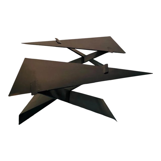 Mid 20th Century Grete Jalk Modernist Bentwood Triangular End Tables - A Pair For Sale