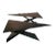 Mid 20th Century Grete Jalk Modernist Bentwood Triangular End Tables - A Pair For Sale