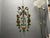 Tole Green Murano Glass Drop Chandelier, 1960s For Sale - Image 11 of 12