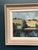 Mid-Century Modern Ruben Hedin, Landscape with Huts, 1960s, Oil on Panel, Framed For Sale - Image 3 of 15