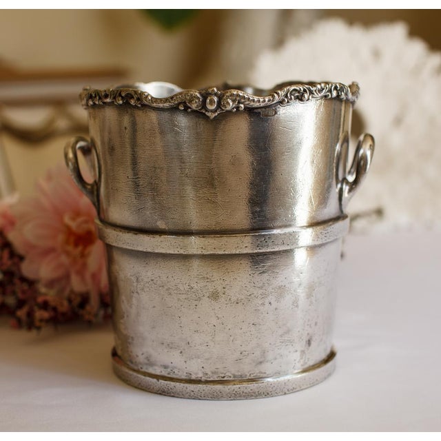 Antique Belvedere Hotel Ice Bucket Chairish