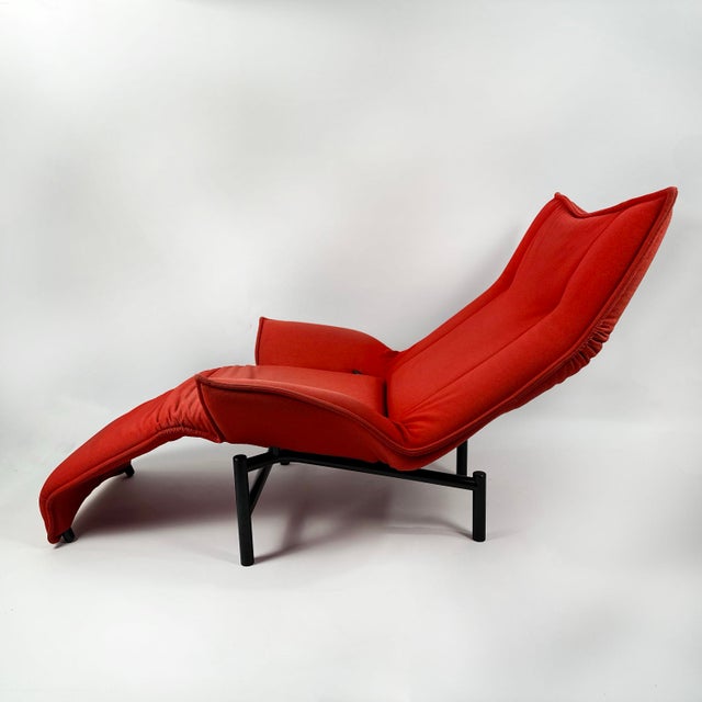 Vintage Red Veranda Chair by Vico Magistretti for Cassina, 1990s For Sale - Image 9 of 9