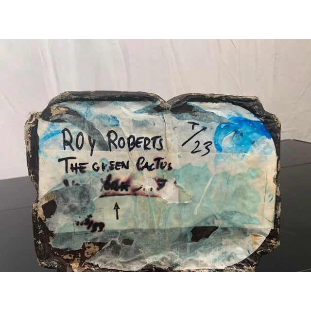 Papier Mâché Cactus Sculpture by Roy Roberts, 1970s For Sale - Image 4 of 5