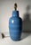 Design Technics Vintage Blue Ceramic Table Lamp by Lee Rosen for Design Technics For Sale - Image 4 of 6