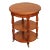 Harden Solid Cherry Round Three-Tier Side Table For Sale