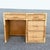 Charming vintage Boho Chic writing desk crafted with woven wicker, rattan, and bamboo details in a warm natural finish....