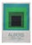 1968 Orignal French Exhibition Poster - Josef Albers, Denise Rene Gallery (Blue) For Sale