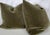 Custom pair of 22" pillows covered in J.B. Martin "Nevada Mohair" in color olive. These pillows have tapered corners to...