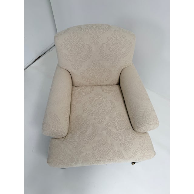 Classic Gentleman's Arm Chair- Rive Gauche Armchair For Sale In Los Angeles - Image 6 of 16