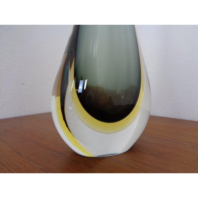 Murano Formia Glass Vases by Giuliani Mian for Fornace Mian, 1980s, Set of 2 For Sale - Image 12 of 13