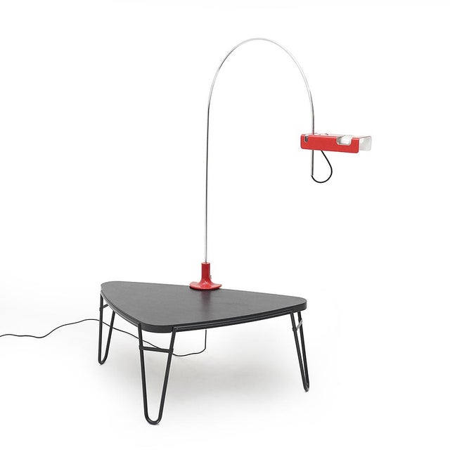 Spider Clamp Table Lamp by Joe Colombo for Oluce, 1960s For Sale - Image 17 of 17