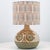 1 of the 2 Soholm Ceramic Table Lamps with Custom Lampshades, Noomi Backhausen, 1960 For Sale - Image 6 of 14