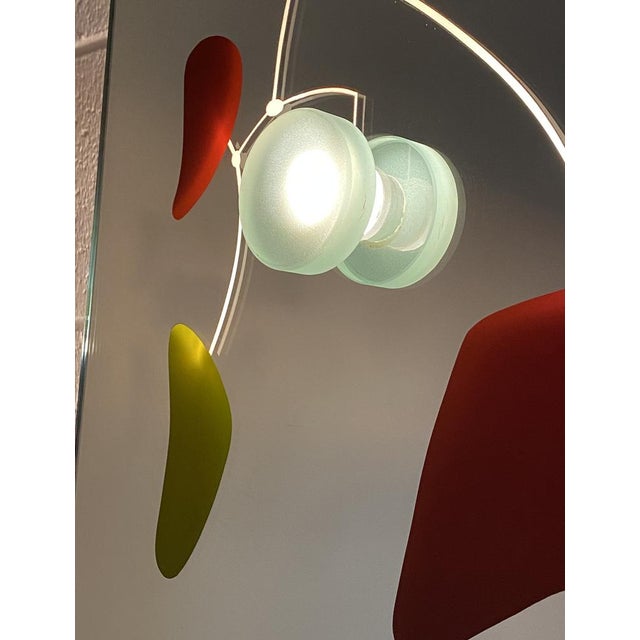 Backlit Mirror Coat Rack, 1980s For Sale - Image 18 of 18