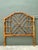 Wood Vintage Kenian Burnt Bamboo a Chinese Chippendale Queen Headboard For Sale - Image 7 of 12