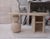Stone Sculptural Travertine Desk with Open Shelving by My Habitat Design For Sale - Image 7 of 10