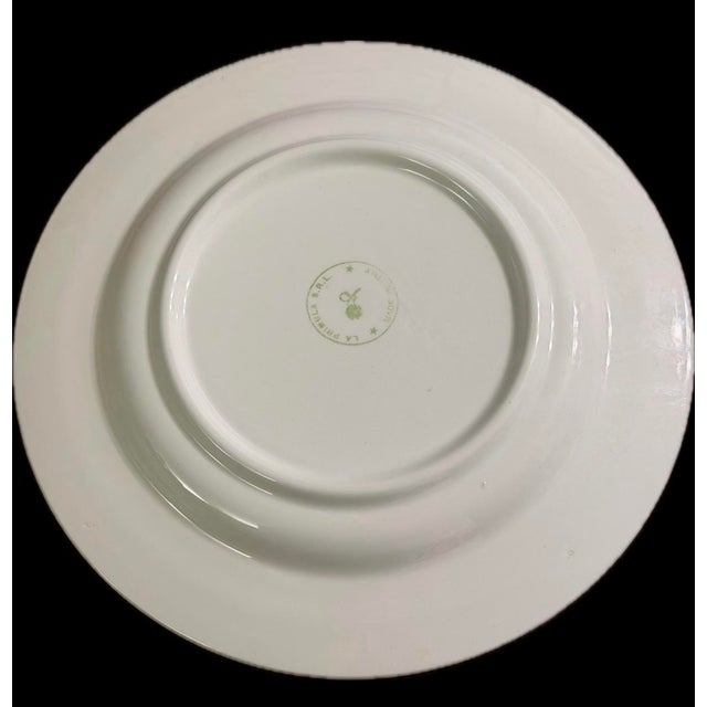 Hollywood Regency 1970s Italian Primula Ceramic Dinnerware - A Set of 11 For Sale - Image 4 of 10