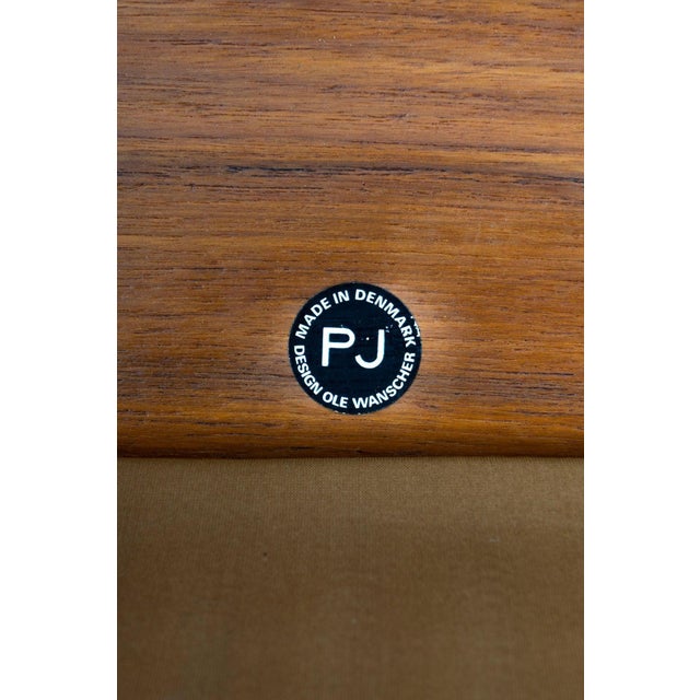 Wood Armchair by Ole Wanscher For Sale - Image 7 of 8